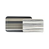 Stripe 6.5"-8.5" Melamine Plates
