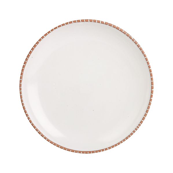 Studio Light Clay Dinner Plate Crate and Barrel
