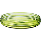 Green Platter. 12" dia.