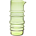 Green Pitcher. 34 oz.; 3.7"dia.x9.1"H