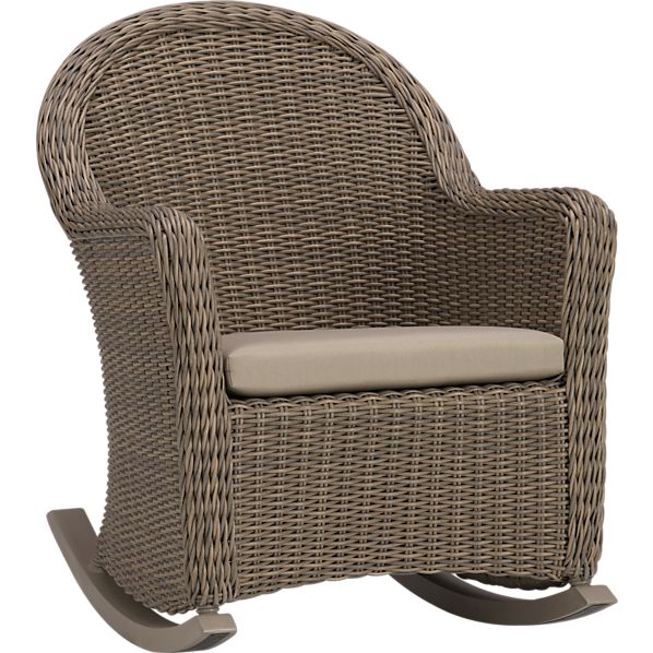 Resin Wicker Patio Furniture Crate and Barrel