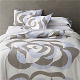 Marimekko Suudelma Grey King Duvet Cover