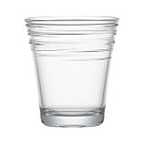 Swirl Acrylic Double Old-Fashioned Glass
