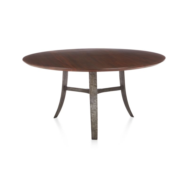 Tahoe 60" Round Dining Table in Tahoe Collection | Crate and Barrel