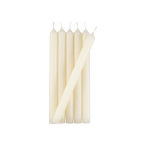 Taper Ivory Candles Set of Six