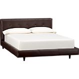 Tate Leather Bed