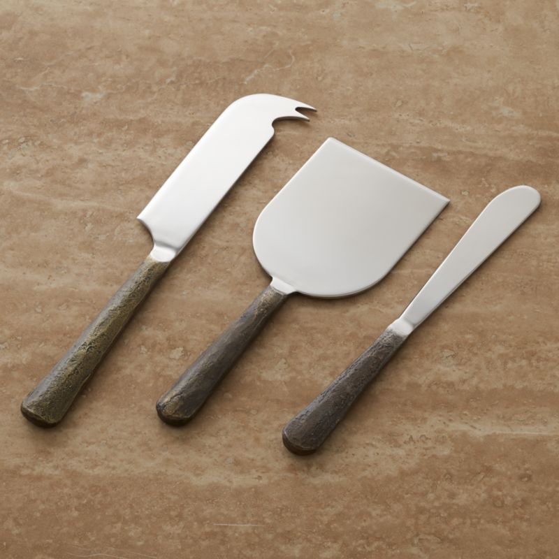 Taz 3Piece Cheese Tool Set Crate and Barrel