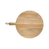 FSC Teak Round Cutting Board