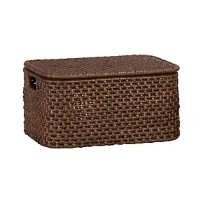 Thatcher Large Lidded Basket