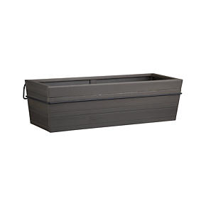 Tidore Rectangle Planter and Rail Planter Hook