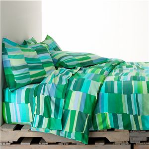 Marimekko Tilkkula Seaglass Bed Linens