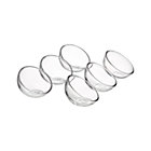 Set of six tilt candleholders.