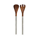 Set of two tondo servers. 13"