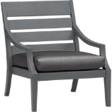 Toulon Lounge Chair with Sunbrella® Charcoal Cushion