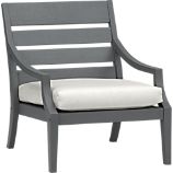 Toulon Lounge Chair with Sunbrella® White Sand Cushion