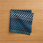 Trellis Blue Napkin.