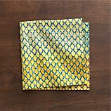 Trellis Yellow Napkin