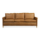 Trevor Leather 81" Sofa