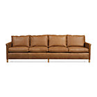 Trevor Leather 106" Sofa