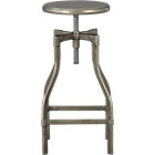 Turner Gunmetal 24"–30" Barstool.
