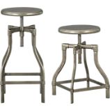 Turner Gunmetal Barstools