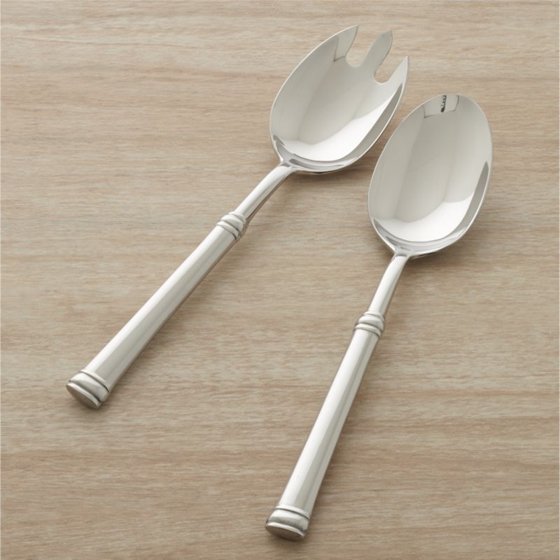 Tuscany 2Piece Salad Server Set Crate and Barrel