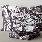 Marimekko Tuuli Full Sheet Set. Raisin. Includes one flat sheet, one fitted sheet and two standard pillowcases.