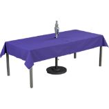 Blue Rectangular Umbrella Tablecloth