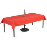 Orange Rectangular Umbrella Tablecloth