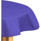 Blue Round Umbrella Tablecloth