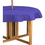 Blue Round Umbrella Tablecloth