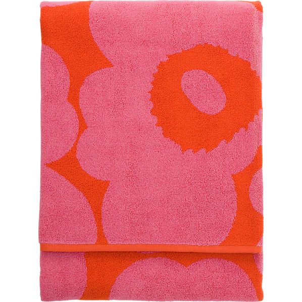 UnikkoBeachTowelPinkRedS11