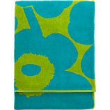 Marimekko Unikko Turquoise and Lime Beach Towel