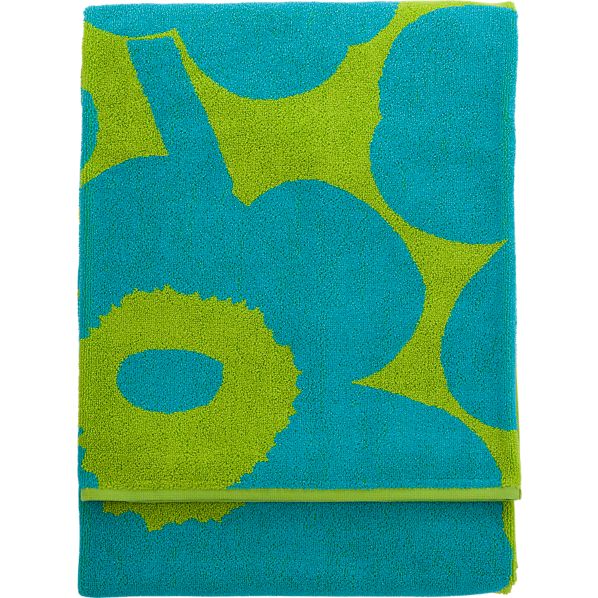 UnikkoBeachTowelTurqGrnS11