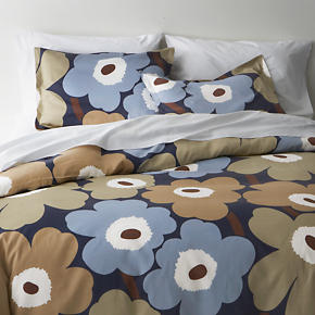 Marimekko Unikko Dusk Bed Linens