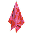 Pink and Red Hand Towel. 20"Wx39"L