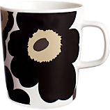 Marimekko Unikko Black Mug