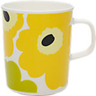 Marimekko Unikko Lime Mug. 8 oz.