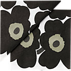 Set of 20 black napkins. 6.5" sq. (folded)