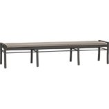 Valencia Large Dining Bench with Sunbrella® Stone Cushion