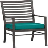 Valencia Lounge Chair with Sunbrella® Harbor Blue Cushion
