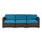 Ventura 3-Piece Sectional with Sunbrella® Cushions (Left Arm Chair, Armless Chair, Right Arm Chair)