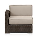 Ventura Modular Left Arm Chair with Sunbrella® Stone Cushions