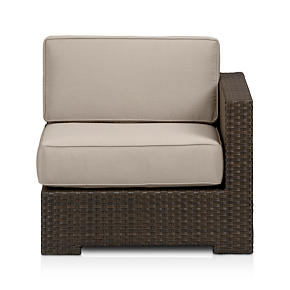 Ventura Modular Right Arm Chair with Sunbrella® Stone Cushions
