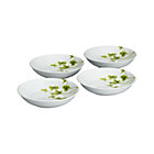 Set of four verena low bowls.