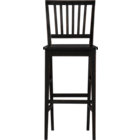 Black Barstool. 30"H seat;