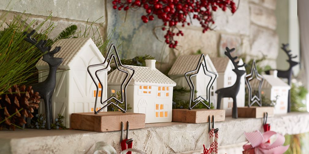 Holiday Mantels Crate and Barrel