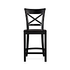 Black Counter Stool. 24"H seat;