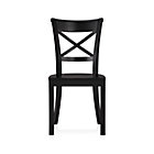 Vintner Black Side Chair. 18"H seat;