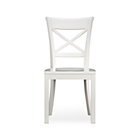 Vintner White Side Chair. 18"H seat;